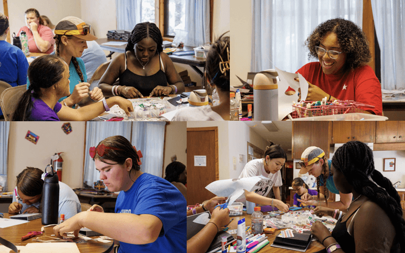 Portrait, smile and volunteer group selfie outdoors for climate change, charity cleaning and recycling. Earth day, community service and happy people laughing and taking photo with peace sign at park