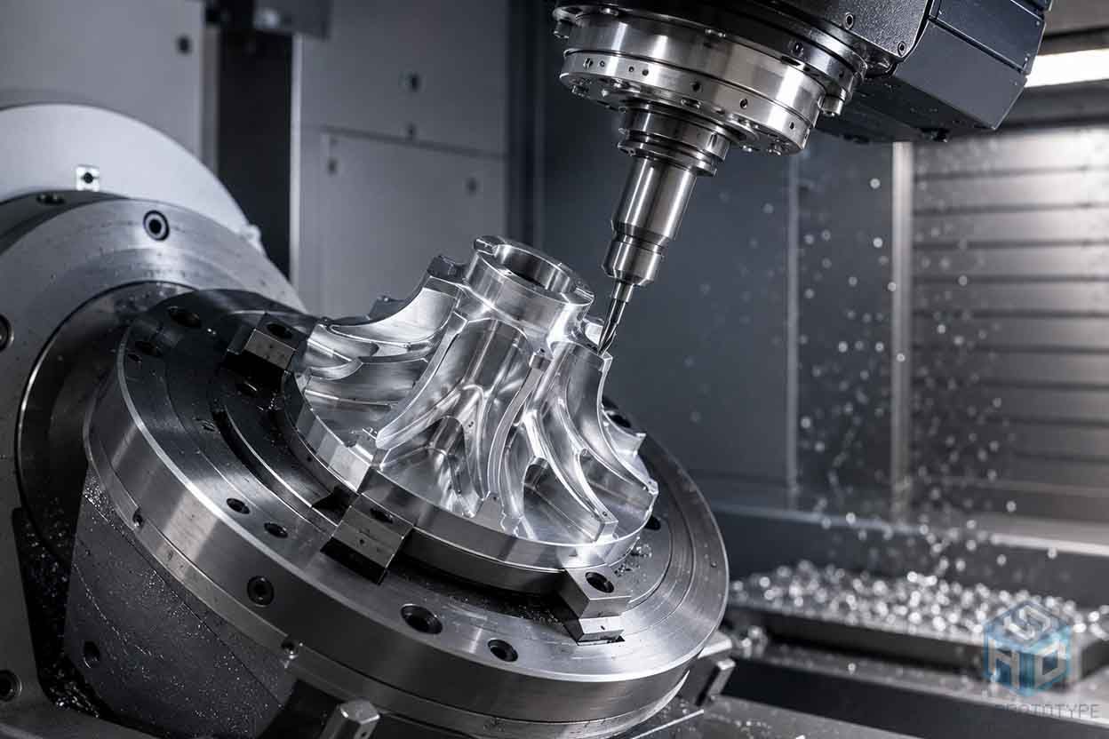 5 axis CNC machining for complex parts