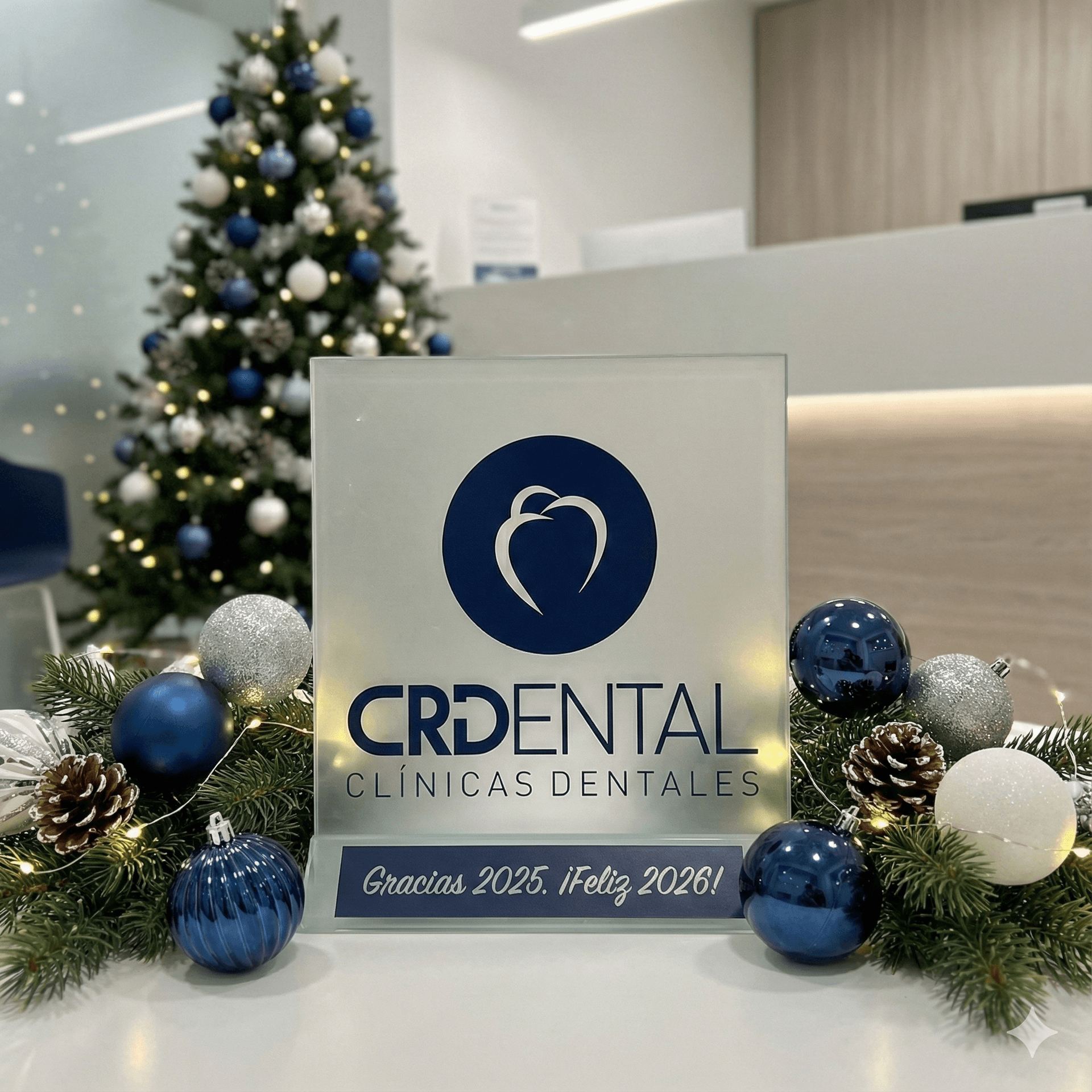 CRD Clínicas Dentales os felicita el Nuevo Año