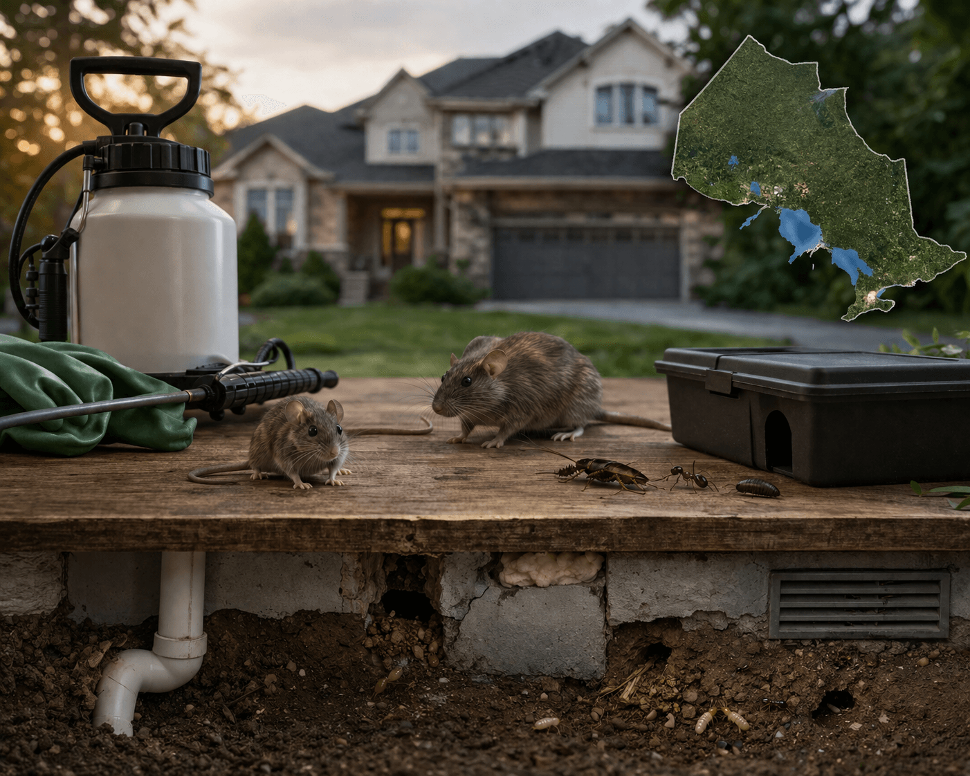 Complete Residential Pest Control Guide for Ontario Homeowners: Prevention, Treatment & Protection
