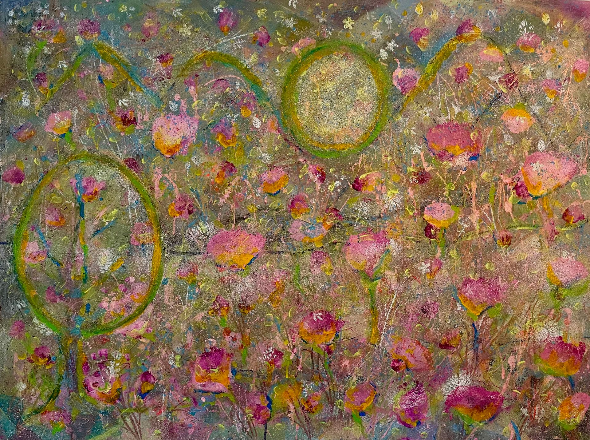 Luminous Flora.sold. 120x100.cm Luminous Flora.sold. 120x100.cm