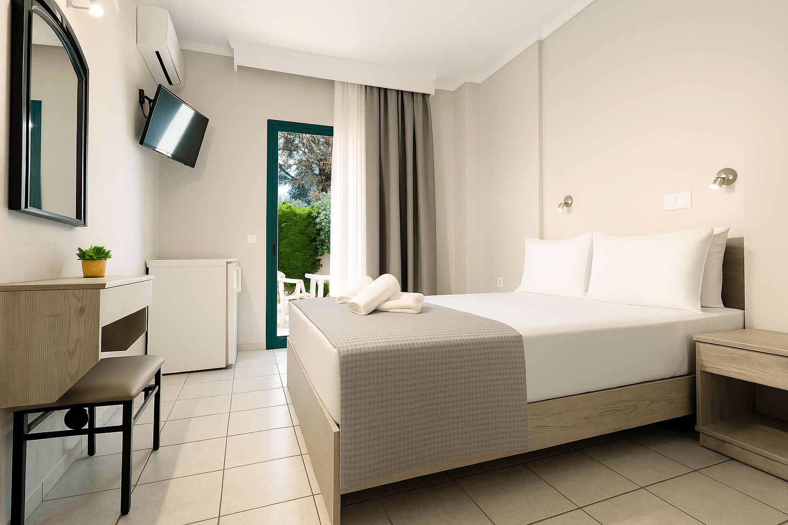 Ground Floor Double or Twin Room at Samel Hotel