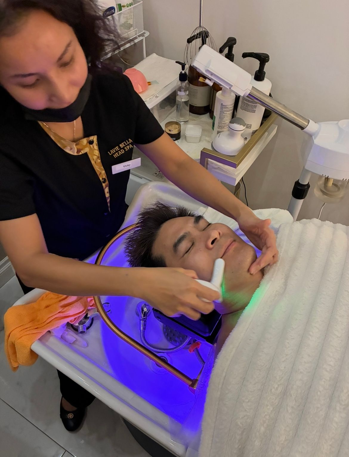 mini facial at lavie bella head spa mini facial at lavie bella head spa