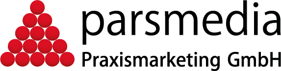 Logo parsmedia Praxismarketing GmbH – Referenzkunde von yourSonicDigitalPulse