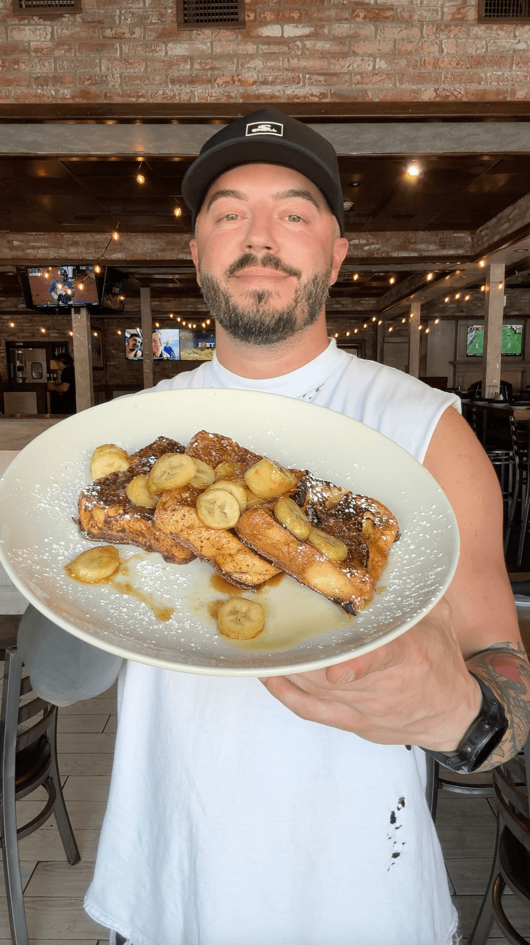 Brixx & Barley Banana Foster French Toast