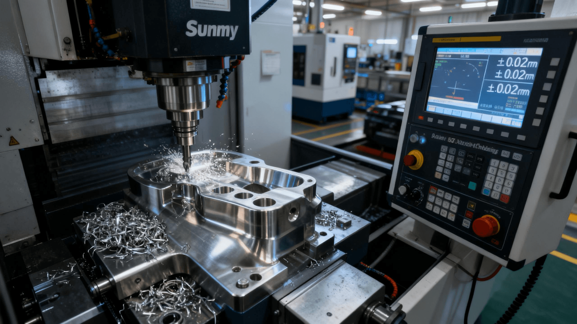 CNC machining phase