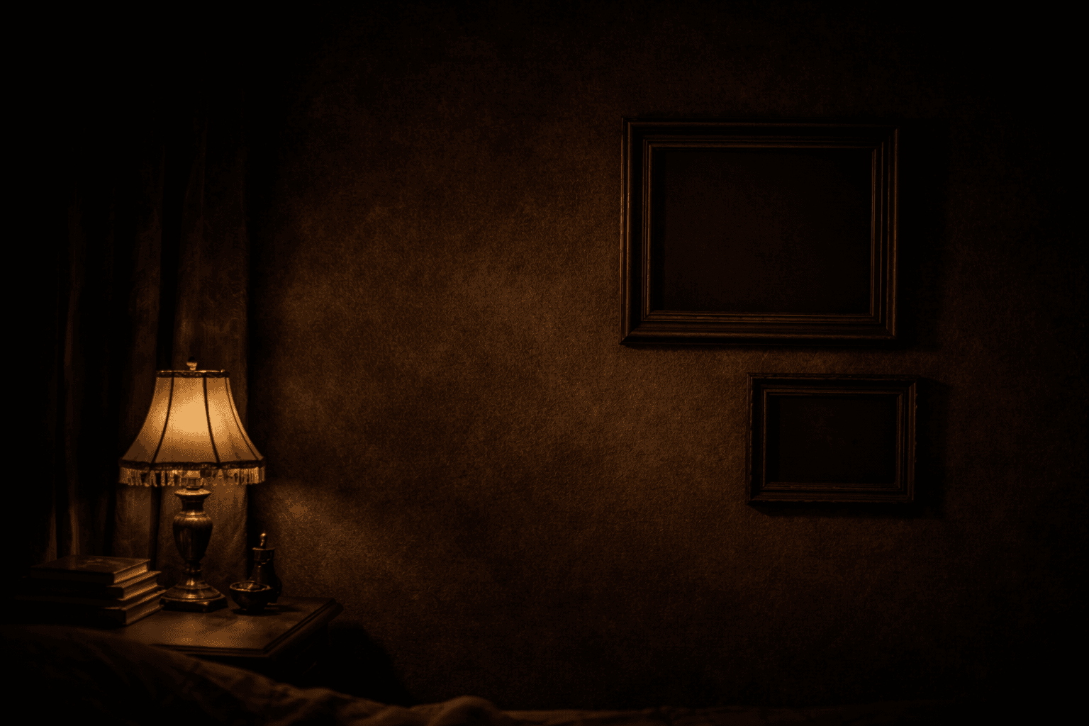 gothic bedroom wall with minimal artwork and subdued lighting gothic bedroom wall with minimal artwork and subdued lighting