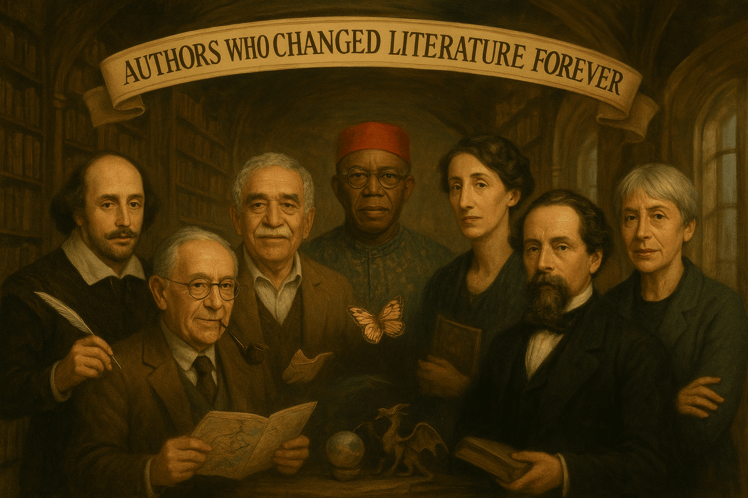 Top Famous Authors Who Changed Literature Forever