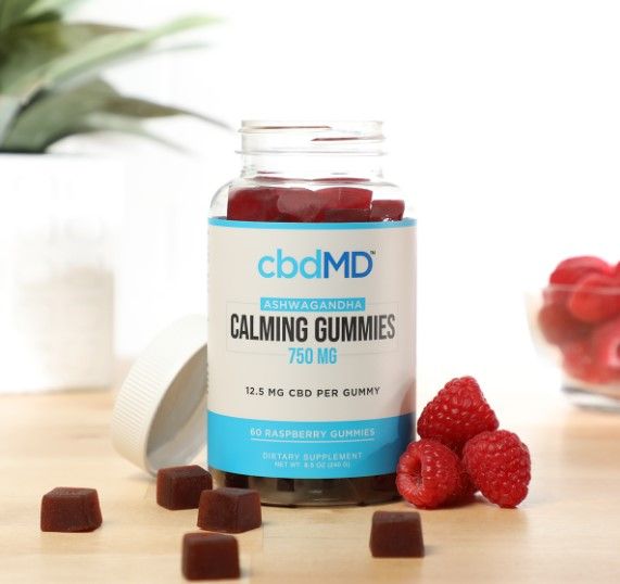 cbdMD calming gummies for everyday wellness and relaxation