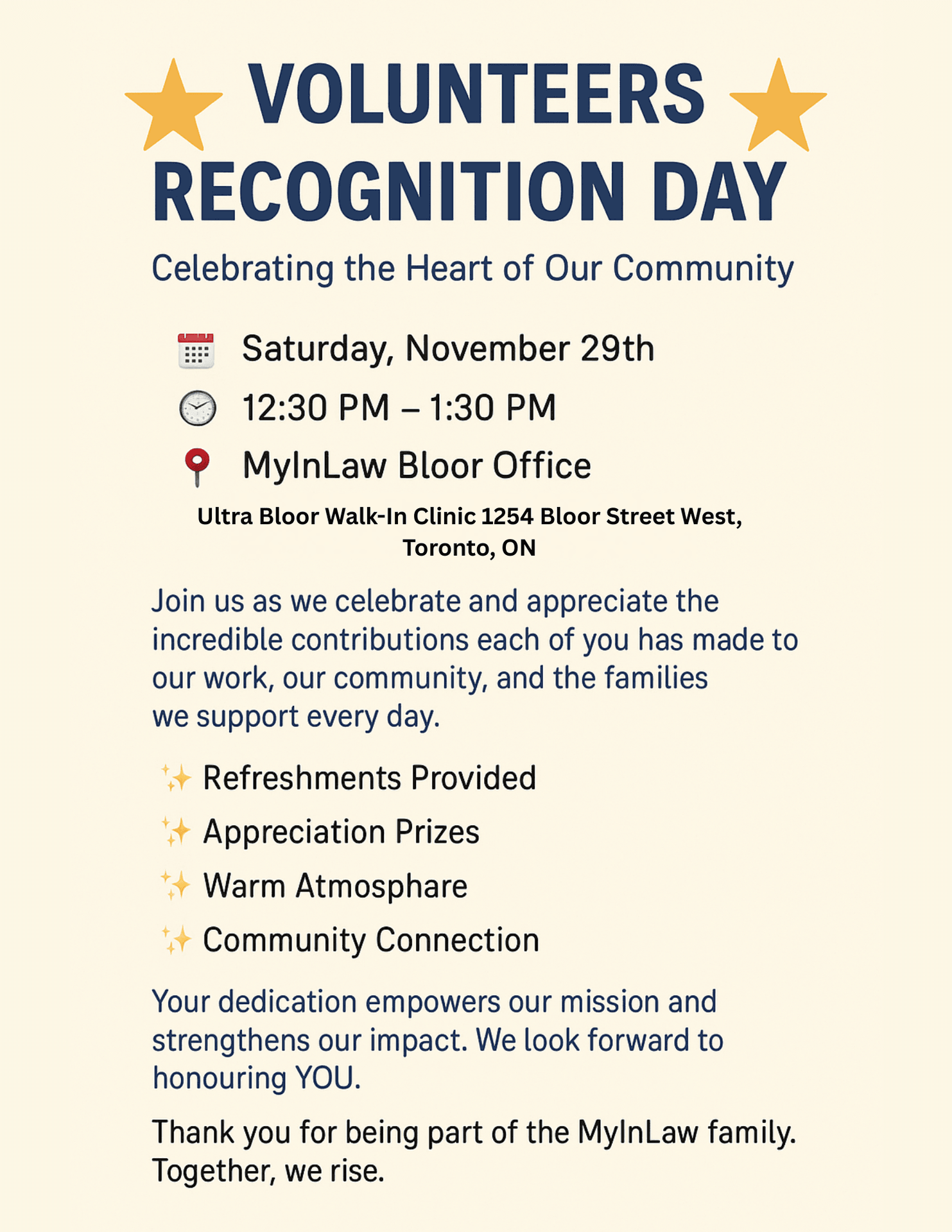 community volunteers