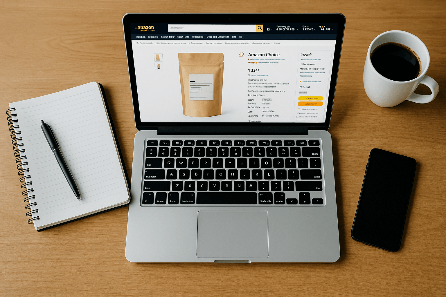 cum s listezi produse pe Amazon – exemplu de ambalaj pregatit pentru listare