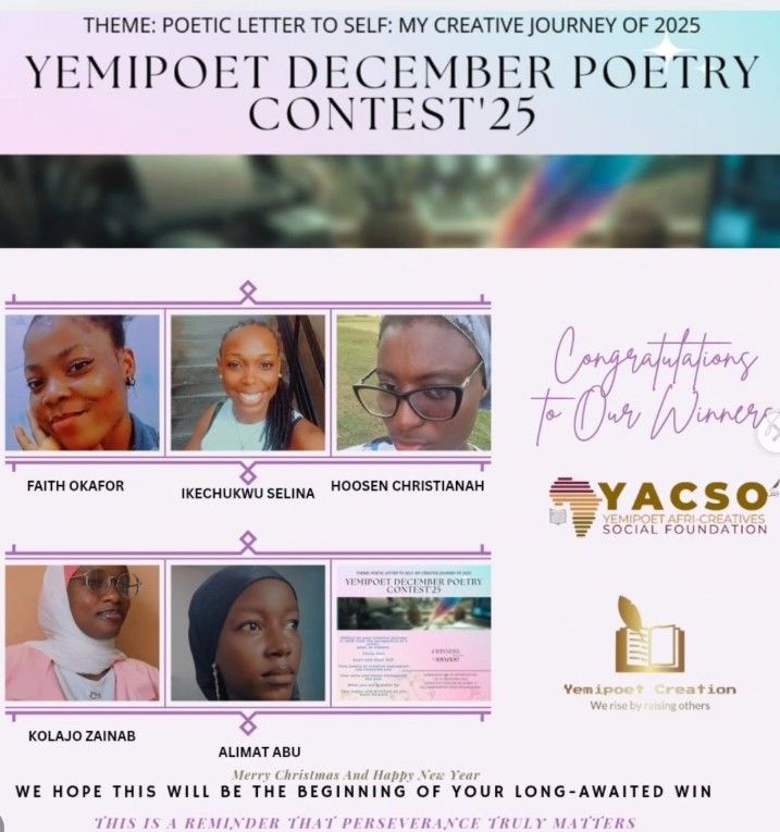 We present our winners