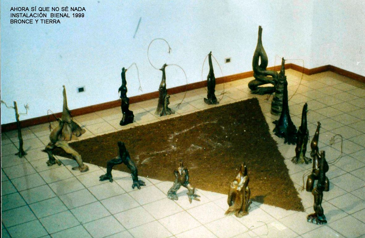 Arte / Art / Escultura / Sculpture _ Franklin Zúñiga _ Ahora sí que no sé nada _ (1999) _ 02