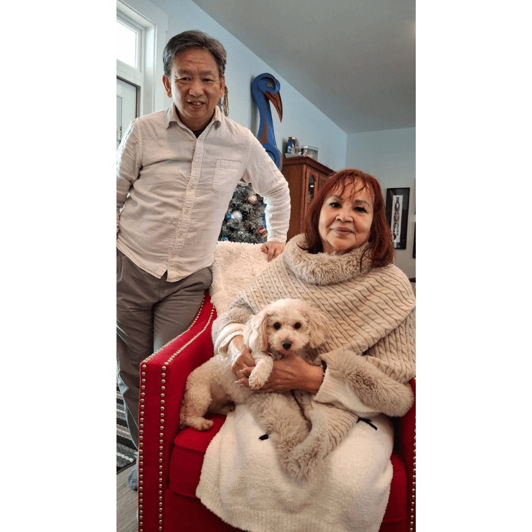 A photo of translator Prof. Sung Ming Chow and author Beatrice A photo of translator Prof. Sung Ming Chow and author Beatrice