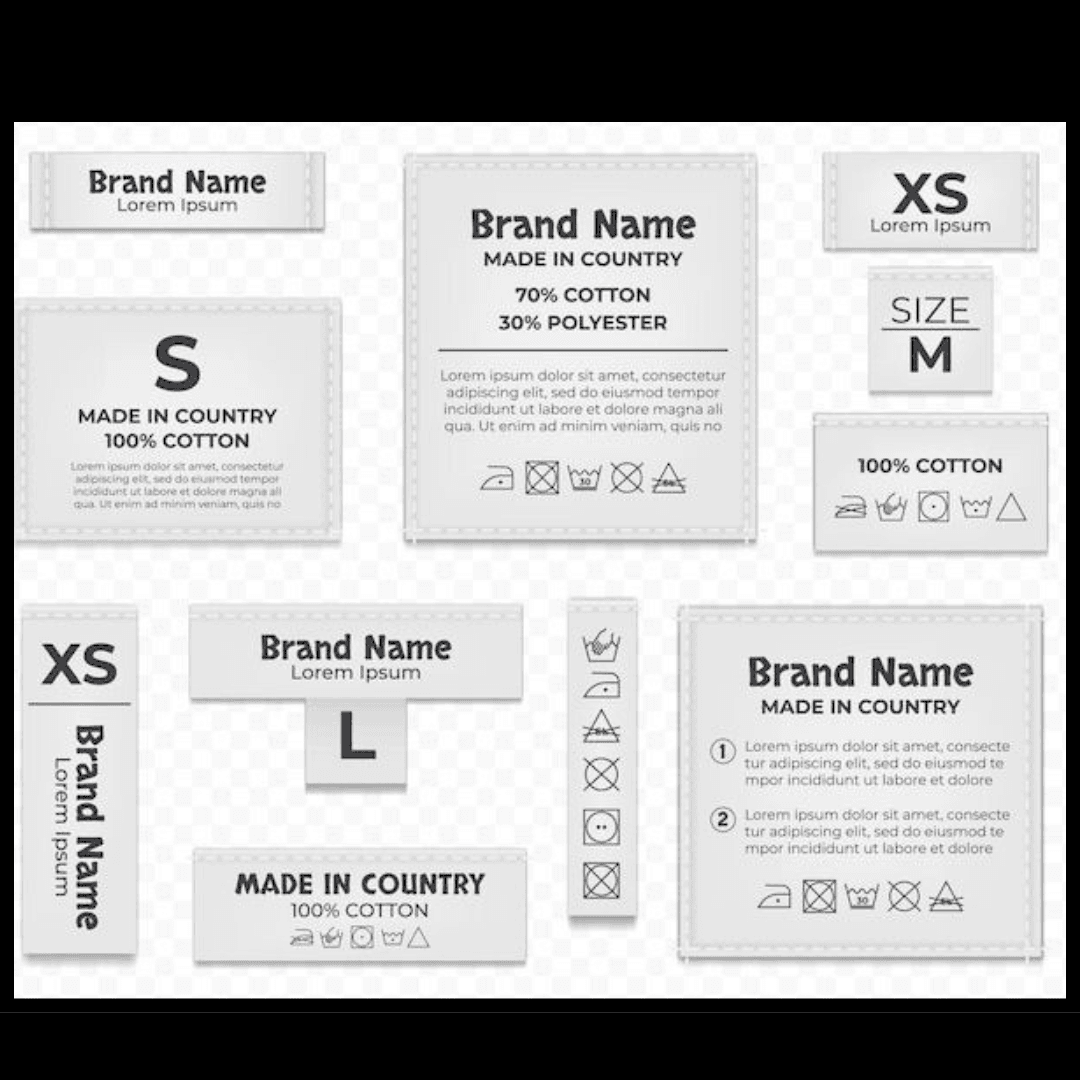 Etiquetas personalizadas para roupas Etiquetas personalizadas para roupas