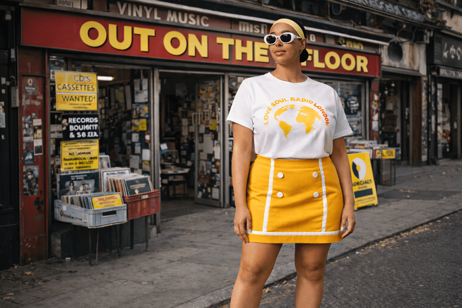 four vinyl singles hanging four vinyl singles hanging