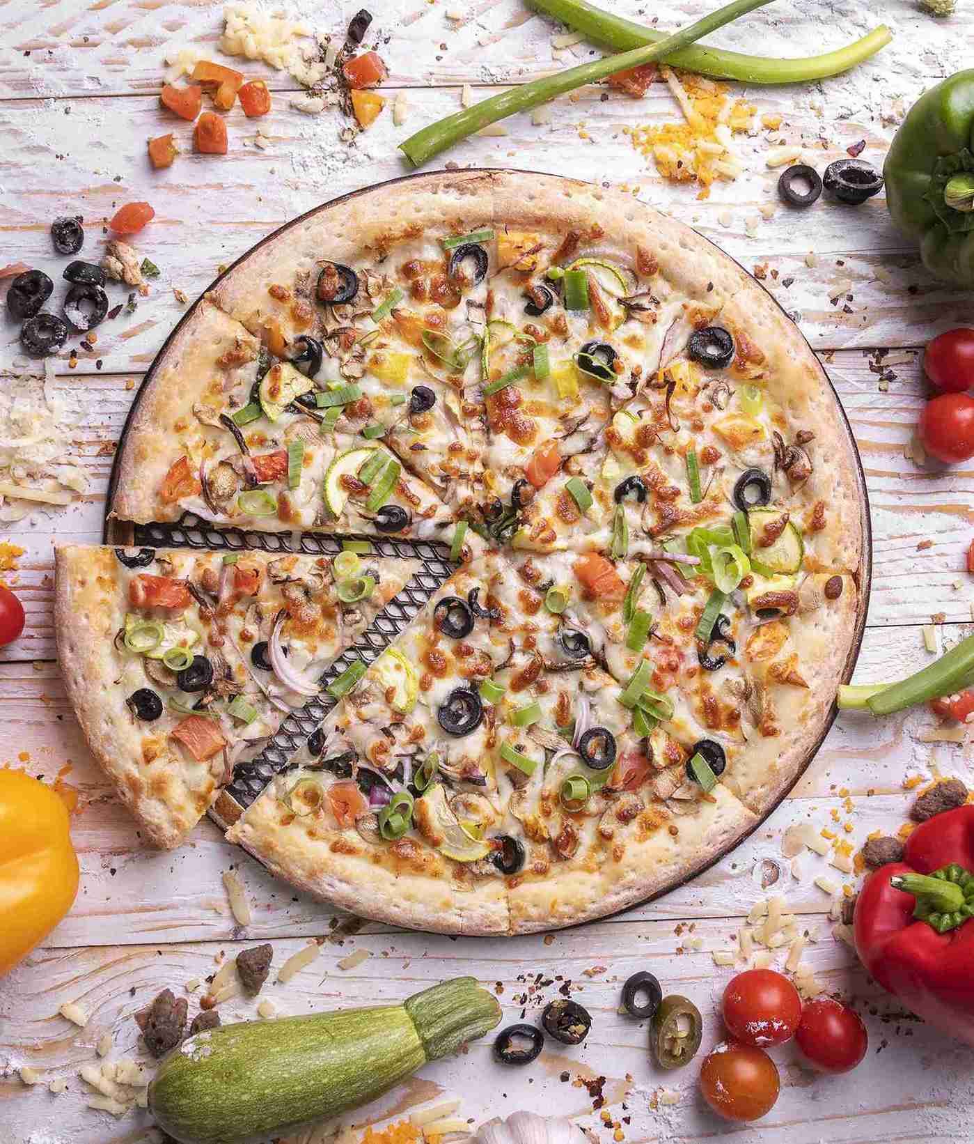 Veggie Delight Pizza - Best Vegetable pizza in Bahrain