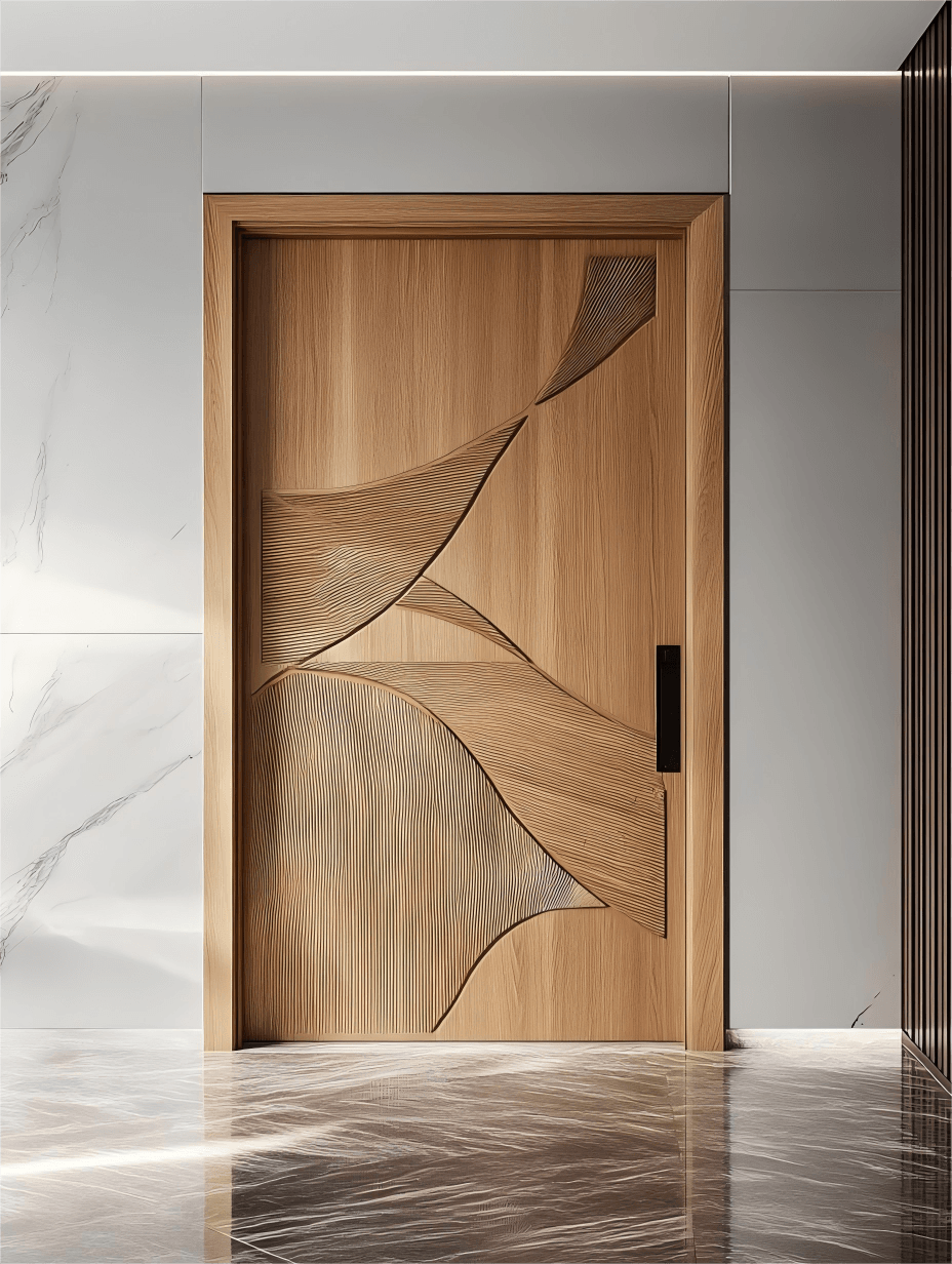 wood metal door wood metal door