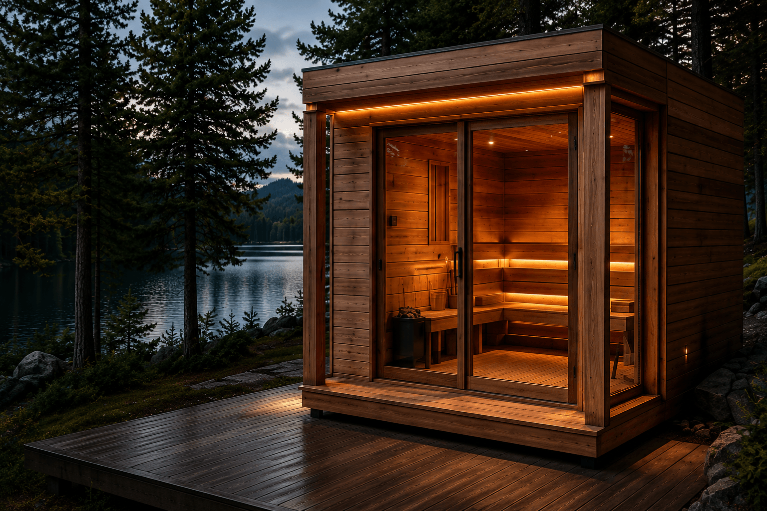 Saunas premium Artic Oasis en México