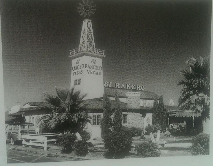 Le premier hôtel-casino de Las Vegas, le El Rancho. Le premier hôtel-casino de Las Vegas, le El Rancho.
