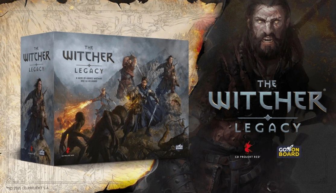 Boite de jeu The Witcher Legacy