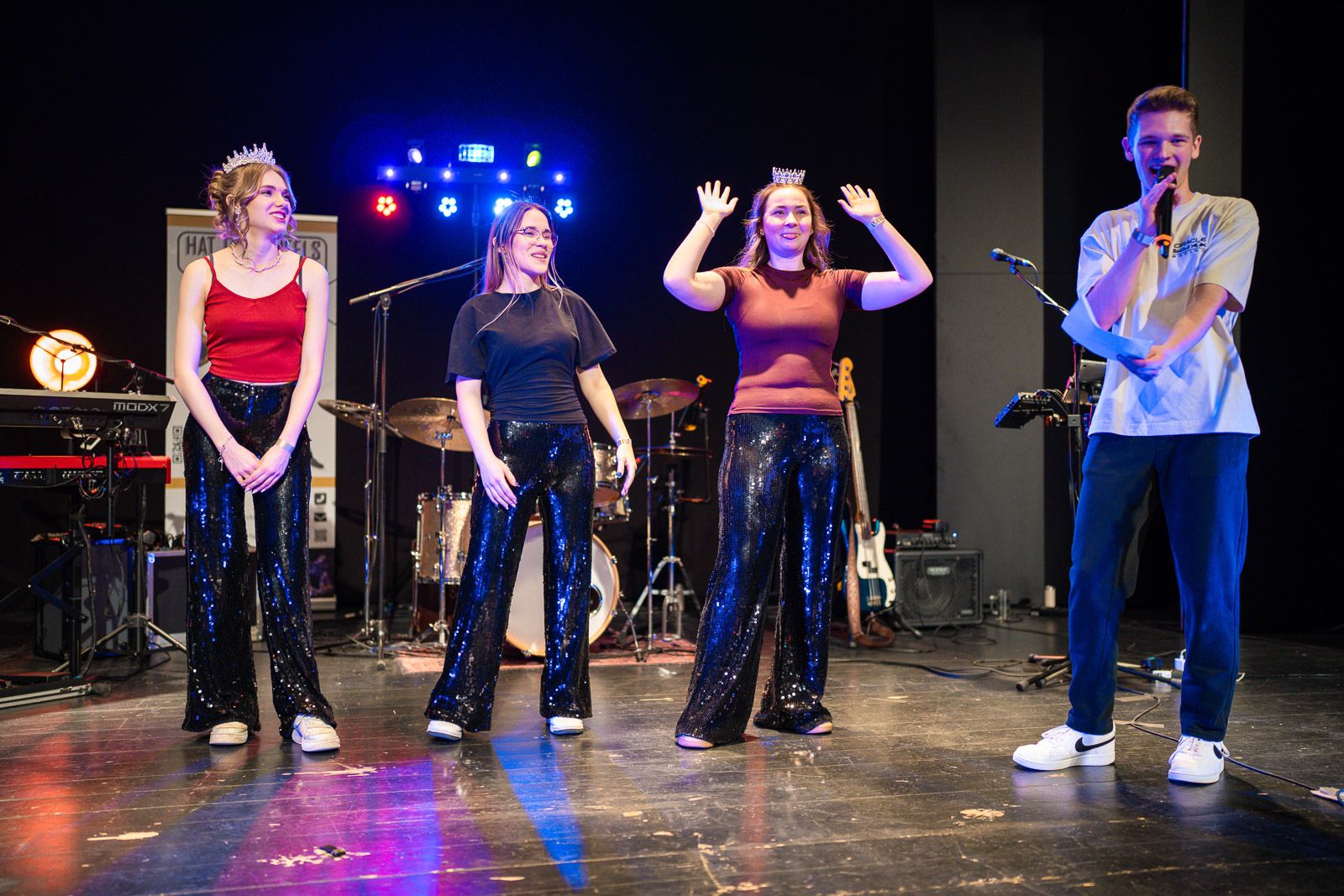 Showeinlage beim Maturaball der HAK Vöcklabruck in Oberösterreich Showeinlage beim Maturaball der HAK Vöcklabruck in Oberösterreich