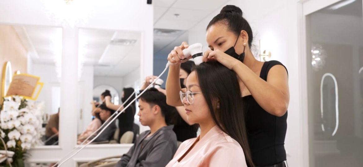 Scalp Analysis for couples head spa package Scalp Analysis for couples head spa package