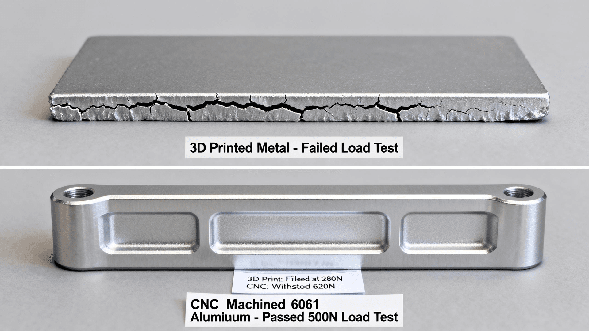Client Case Study: Failed 3D Printed Part vs Successful CNC Prototype
