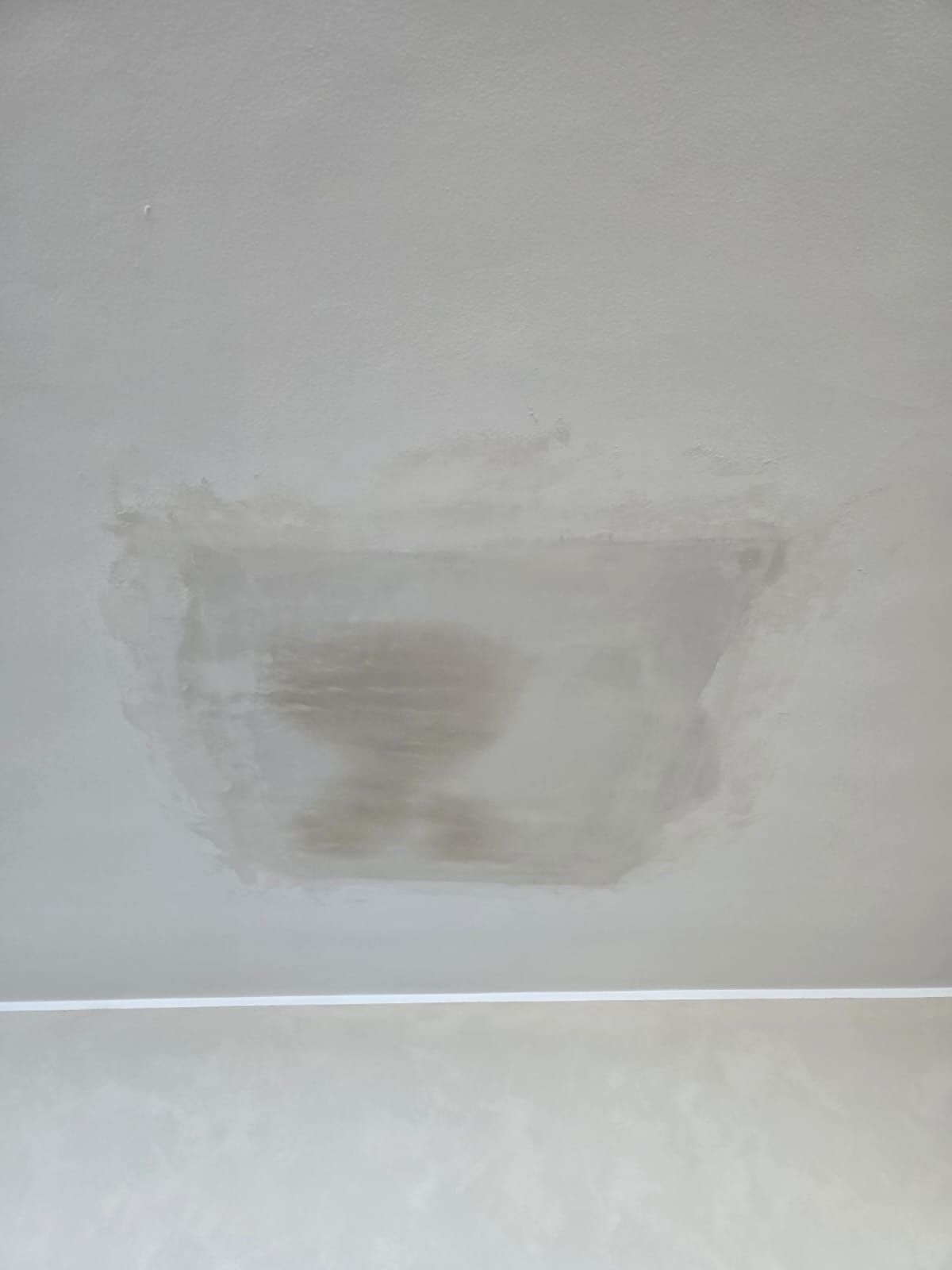 Damp spot ready to be fixed by Ikapa Waterproofing
