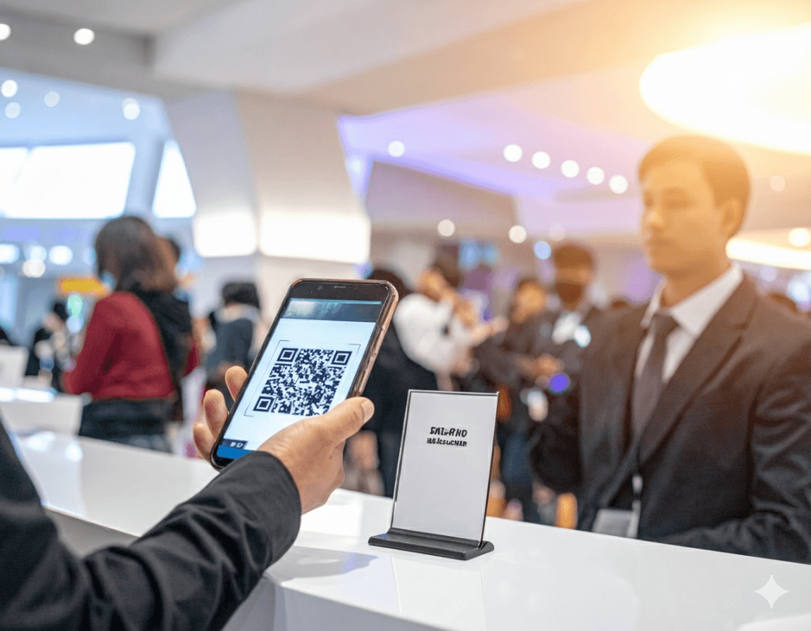 Código Qr, check-in y hombre con un teléfono para un billete, reserva de avión e información en el aeropuerto. Viajes, página web y mano de un empresario leyendo un código de barras en un móvil para un viaje de trabajo o vacaciones Código Qr, check-in y hombre con un teléfono para un billete, reserva de avión e información en el aeropuerto. Viajes, página web y mano de un empresario leyendo un código de barras en un móvil para un viaje de trabajo o vacaciones