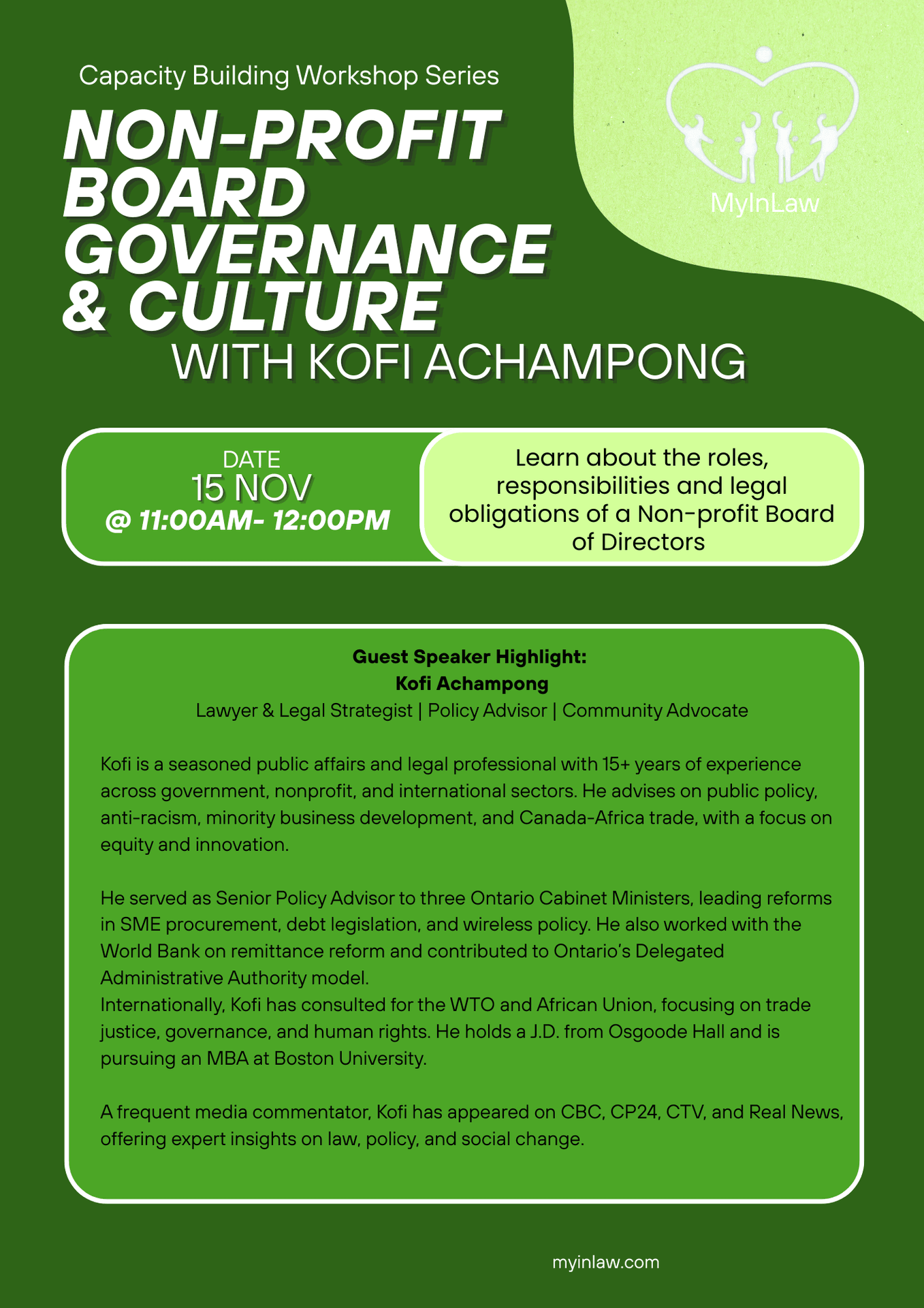 non profit leadership