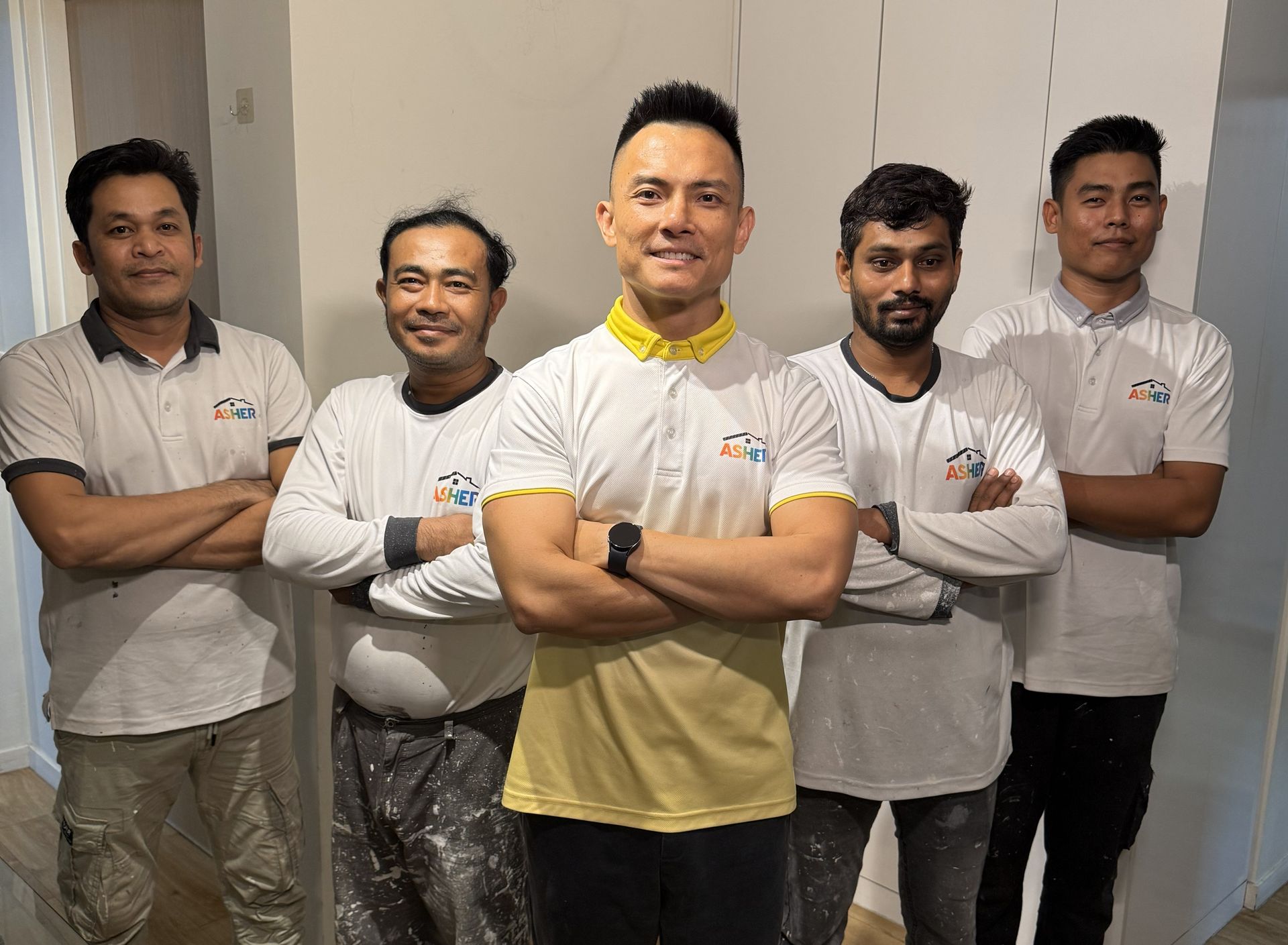 Room being renovated Room being renovated