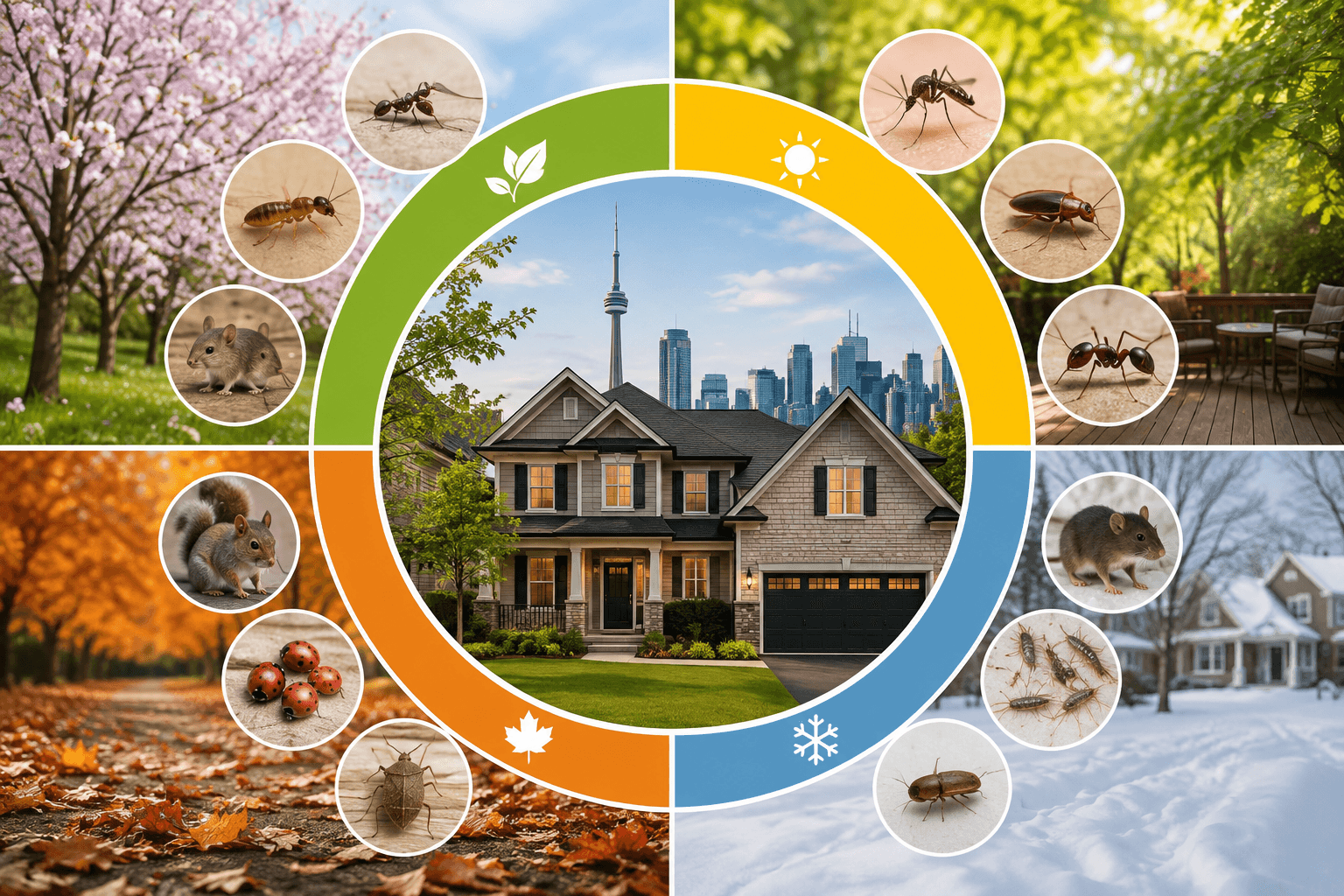 The Complete Pest Control Guide for Toronto Homeowners: Every Common Pest, Every Season The Complete Pest Control Guide for Toronto Homeowners: Every Common Pest, Every Season