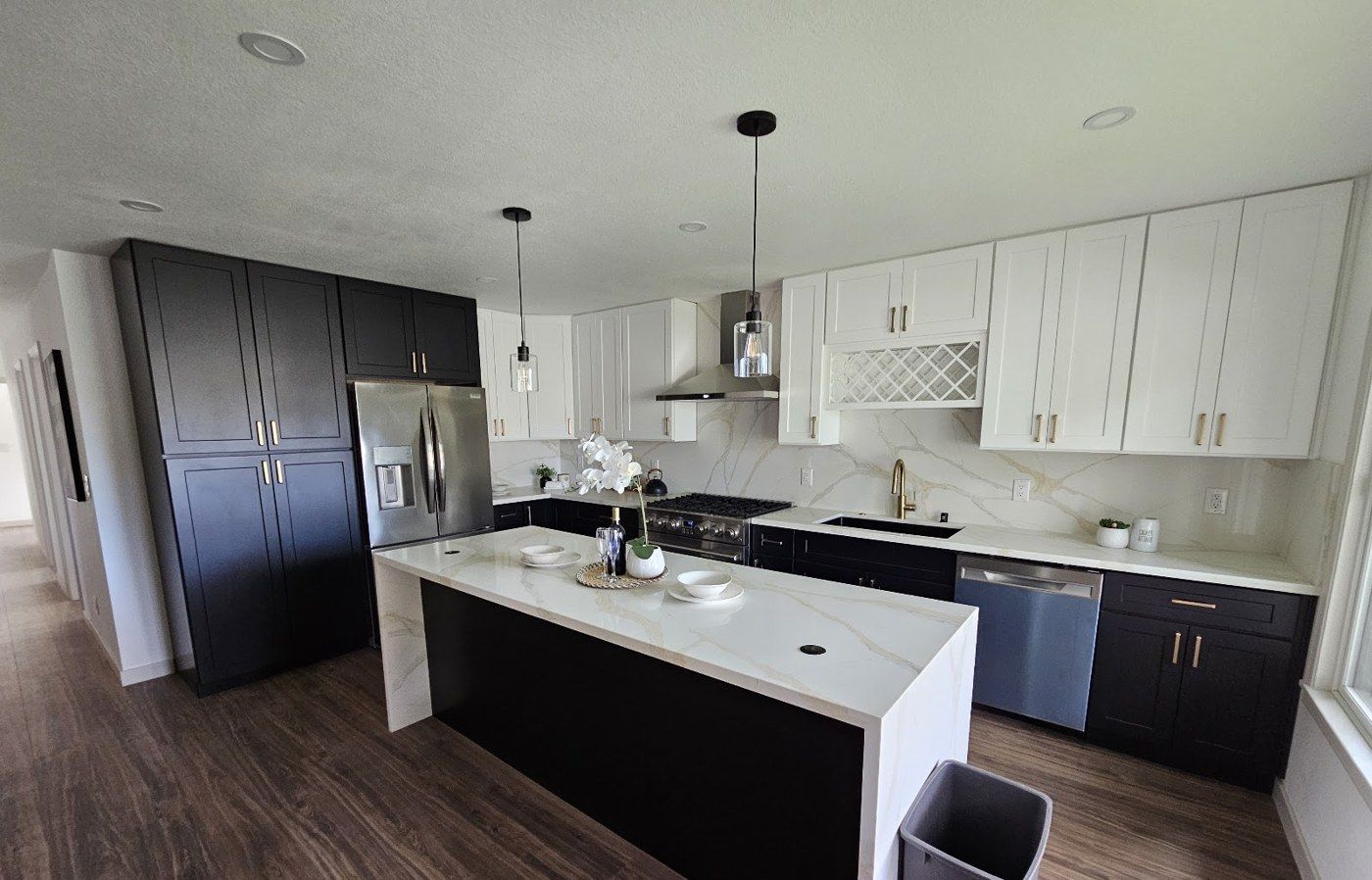 Fremont project, photo 19: Completed kitchen