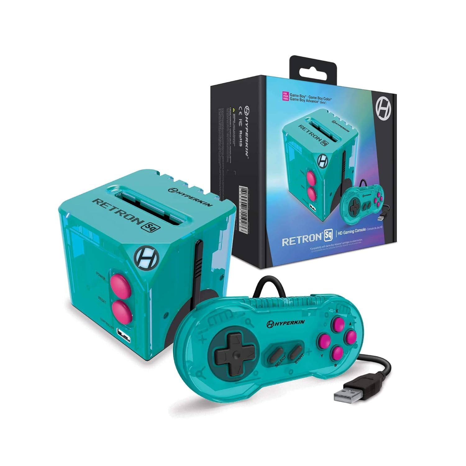 Compatible with game boy and game boy Color cartridges via open source software.