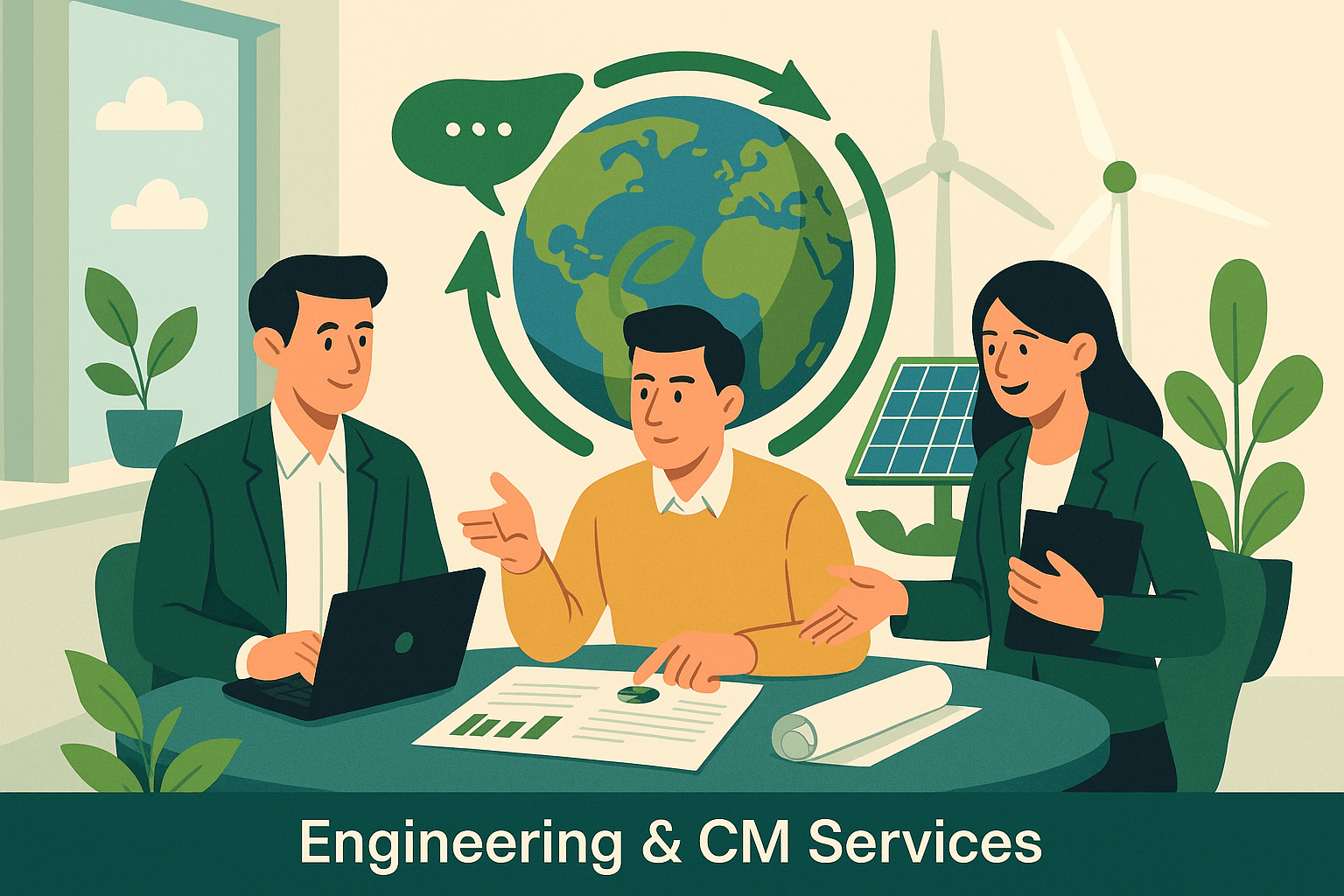 We communicate for a prosperous future where nature and technology coexist.