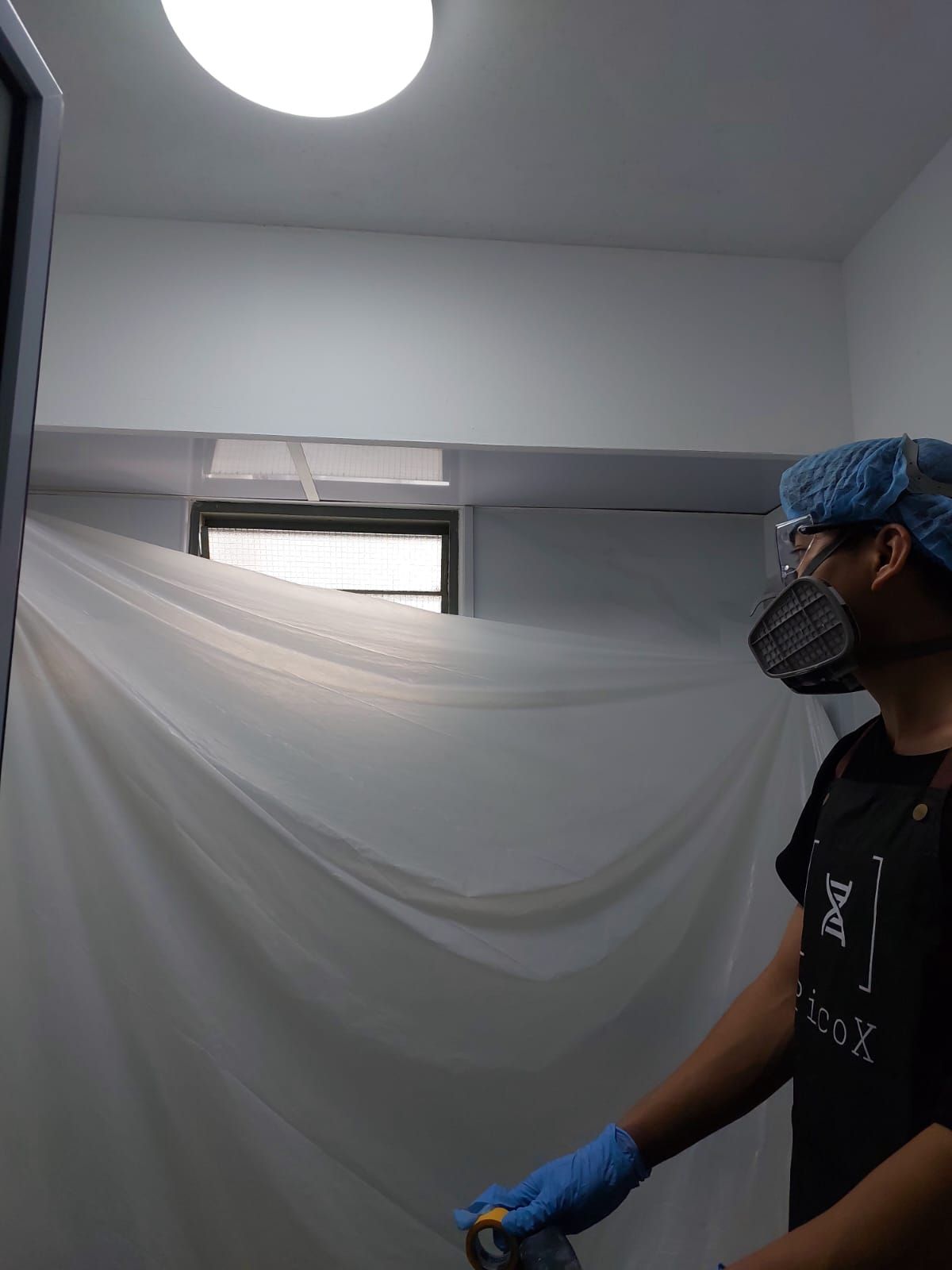 Pico X Health limewash painting pricing for Singapore HDB and condo walls