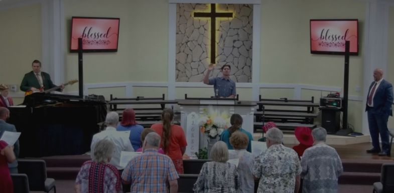 Prayer at the altar
