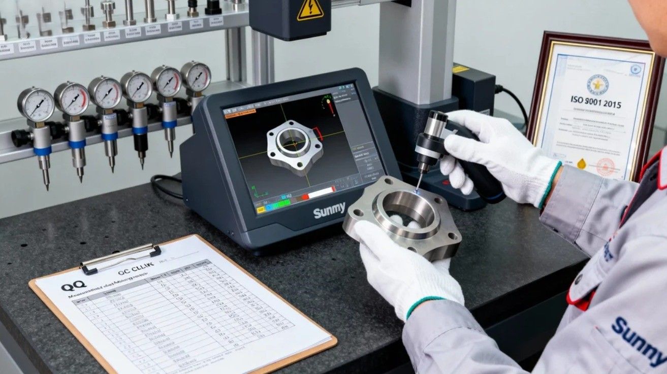 Quality control inspection scenario Quality control inspection scenario