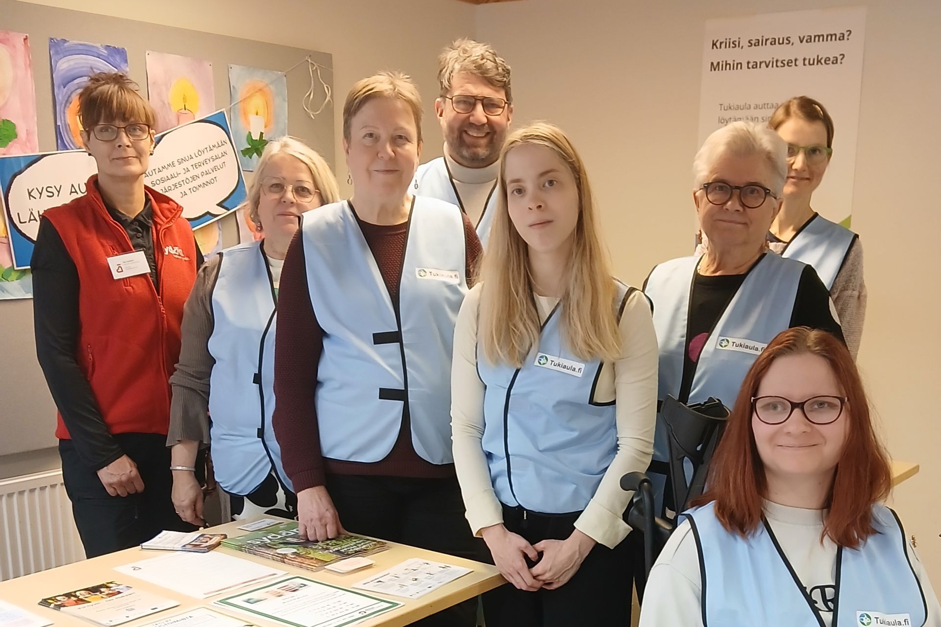 Lähiaulan vapaaehtoiset Nilsiässä