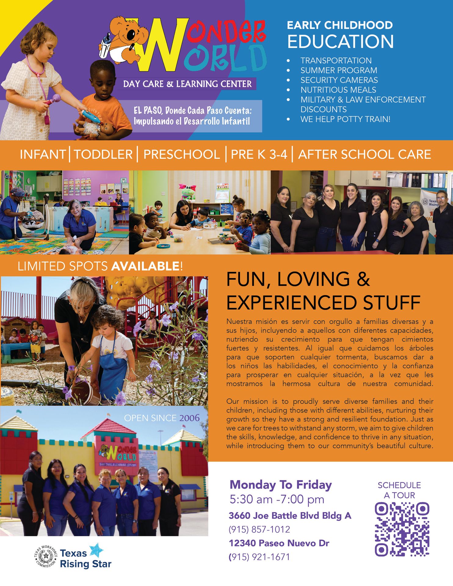 Wonder World Daycare & Learning Center