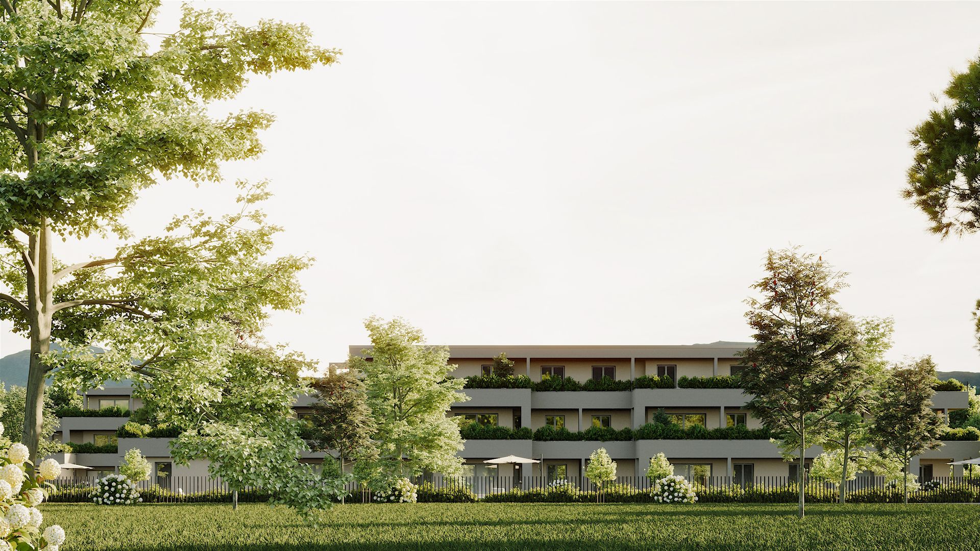 concrete modern building