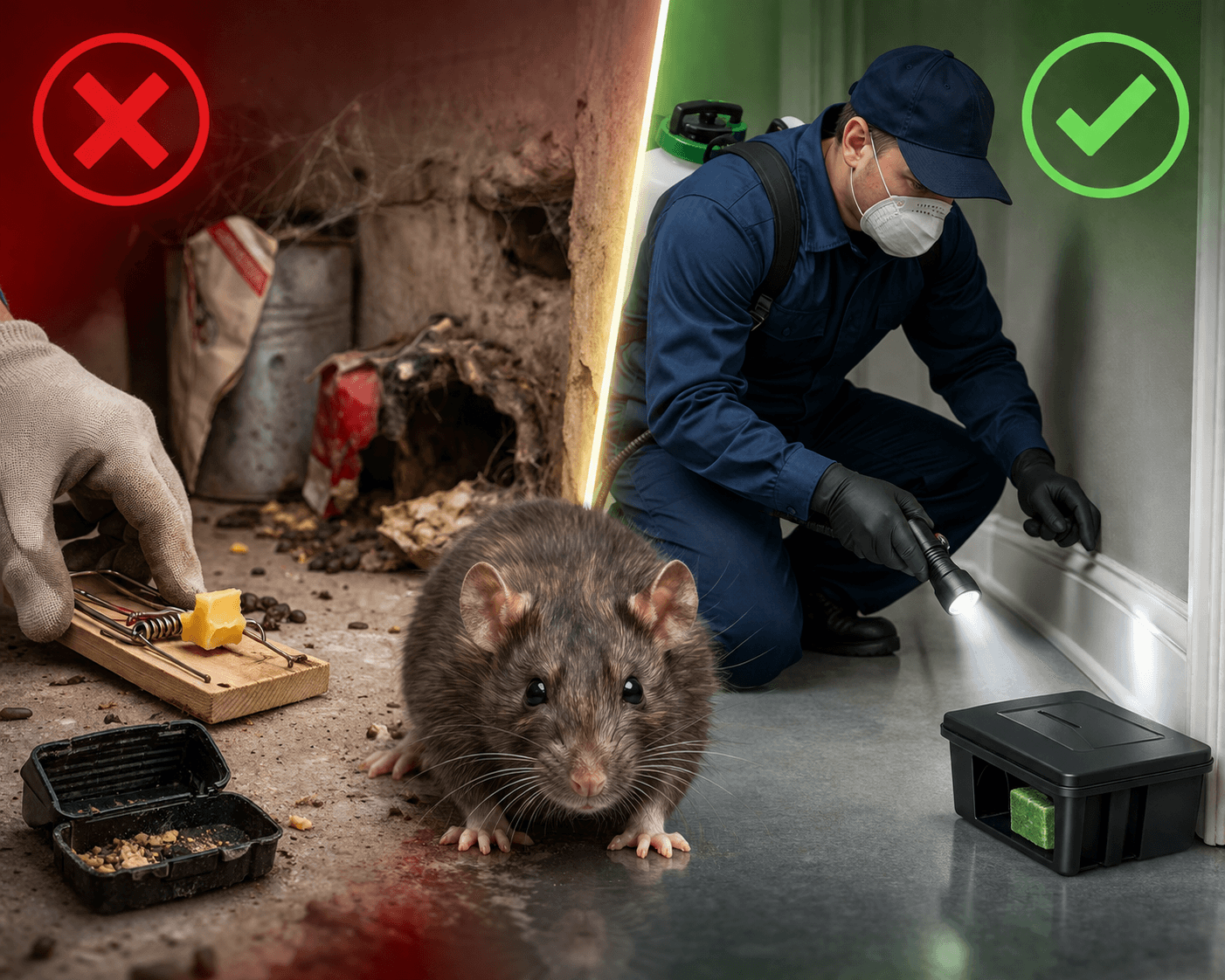 Why Professional Rodent Pest Control Works Better Than DIY