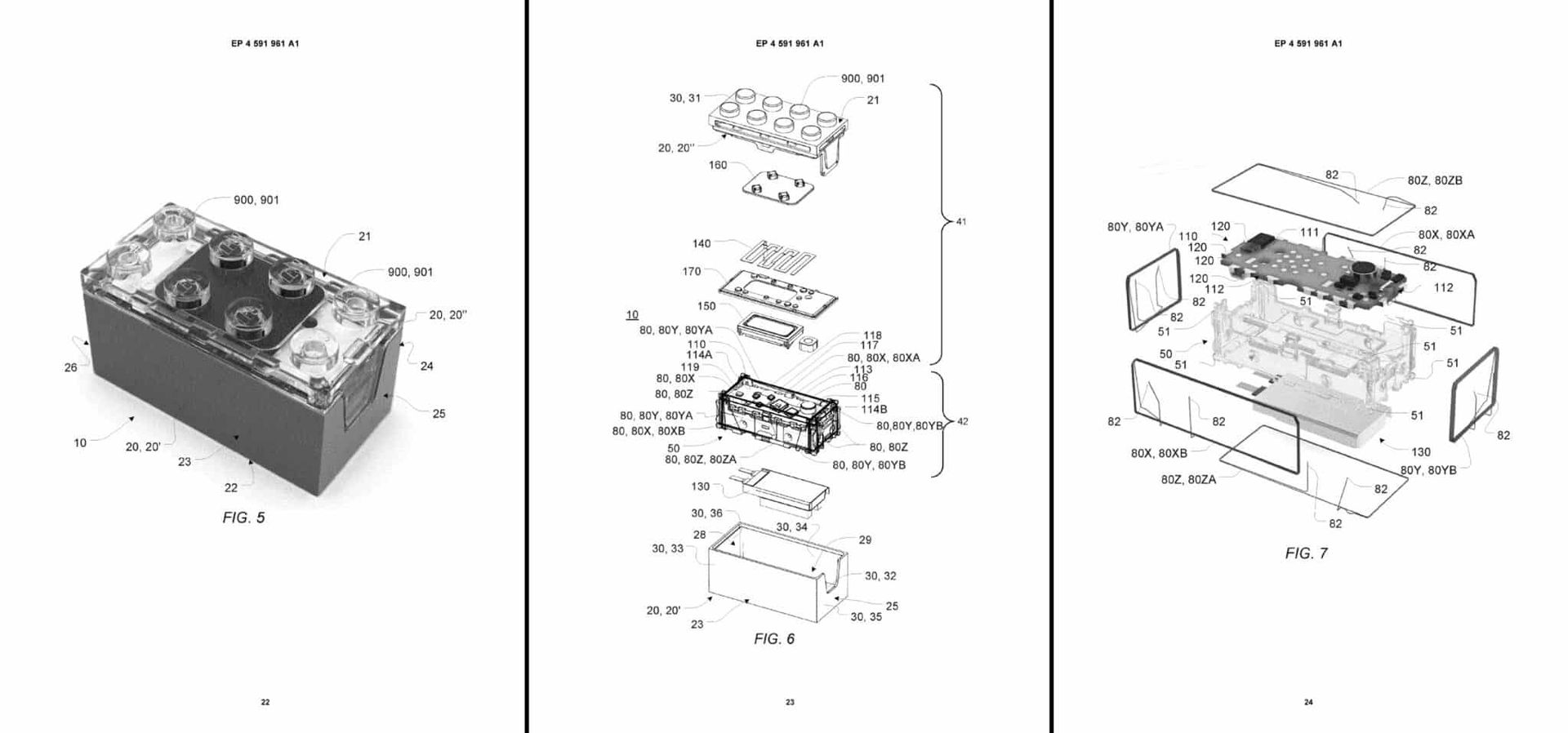 Schéma du Smart Brick de la marque Lego Schéma du Smart Brick de la marque Lego