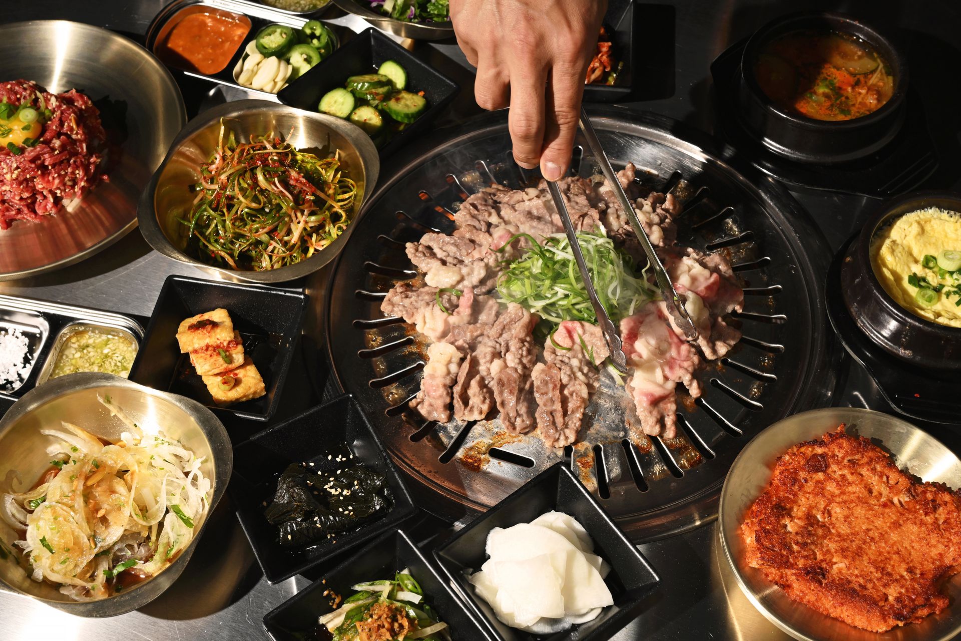 Korean BBQ grill Korean BBQ grill