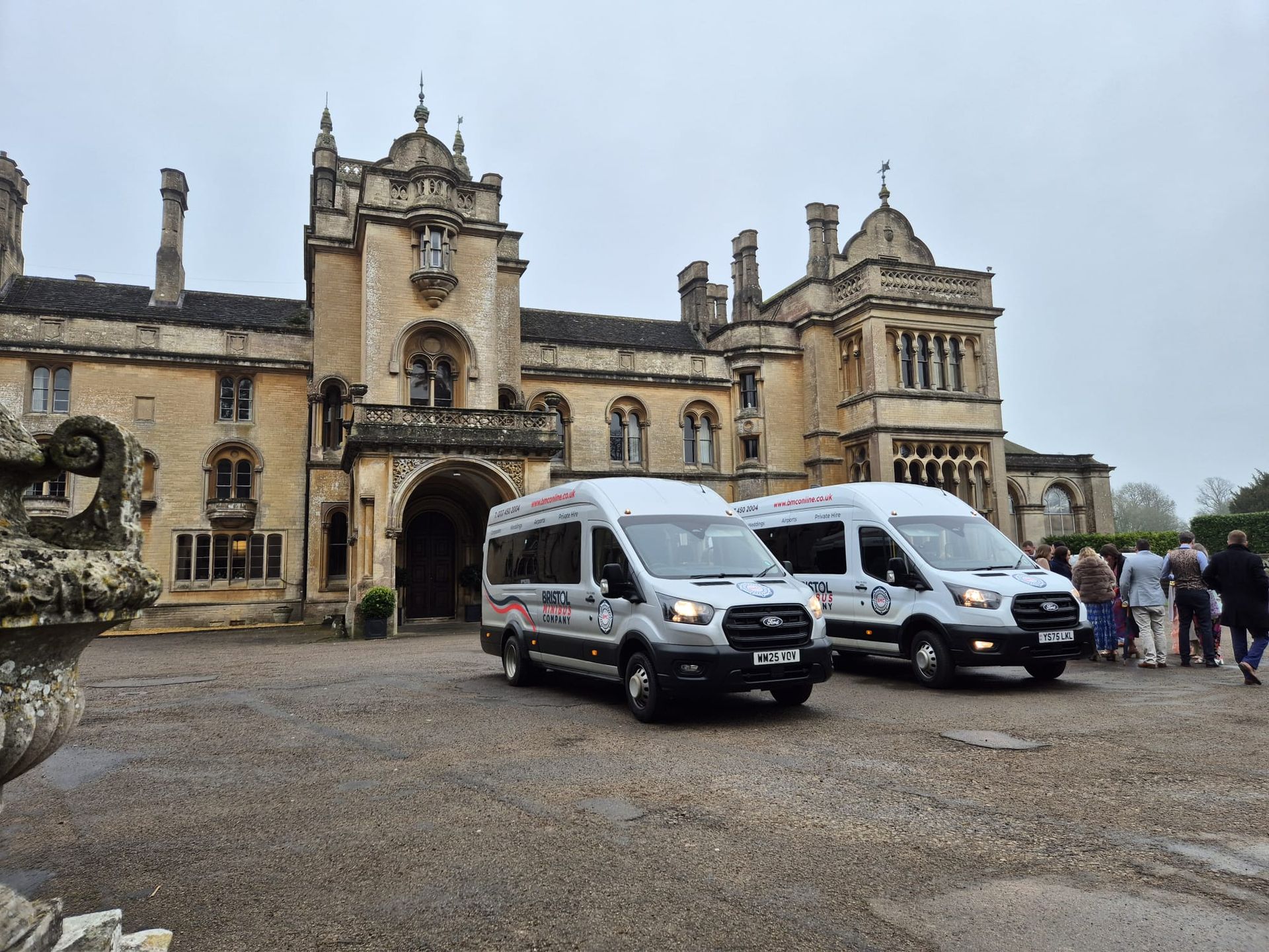 Bristol Minibus Fleet at Venue