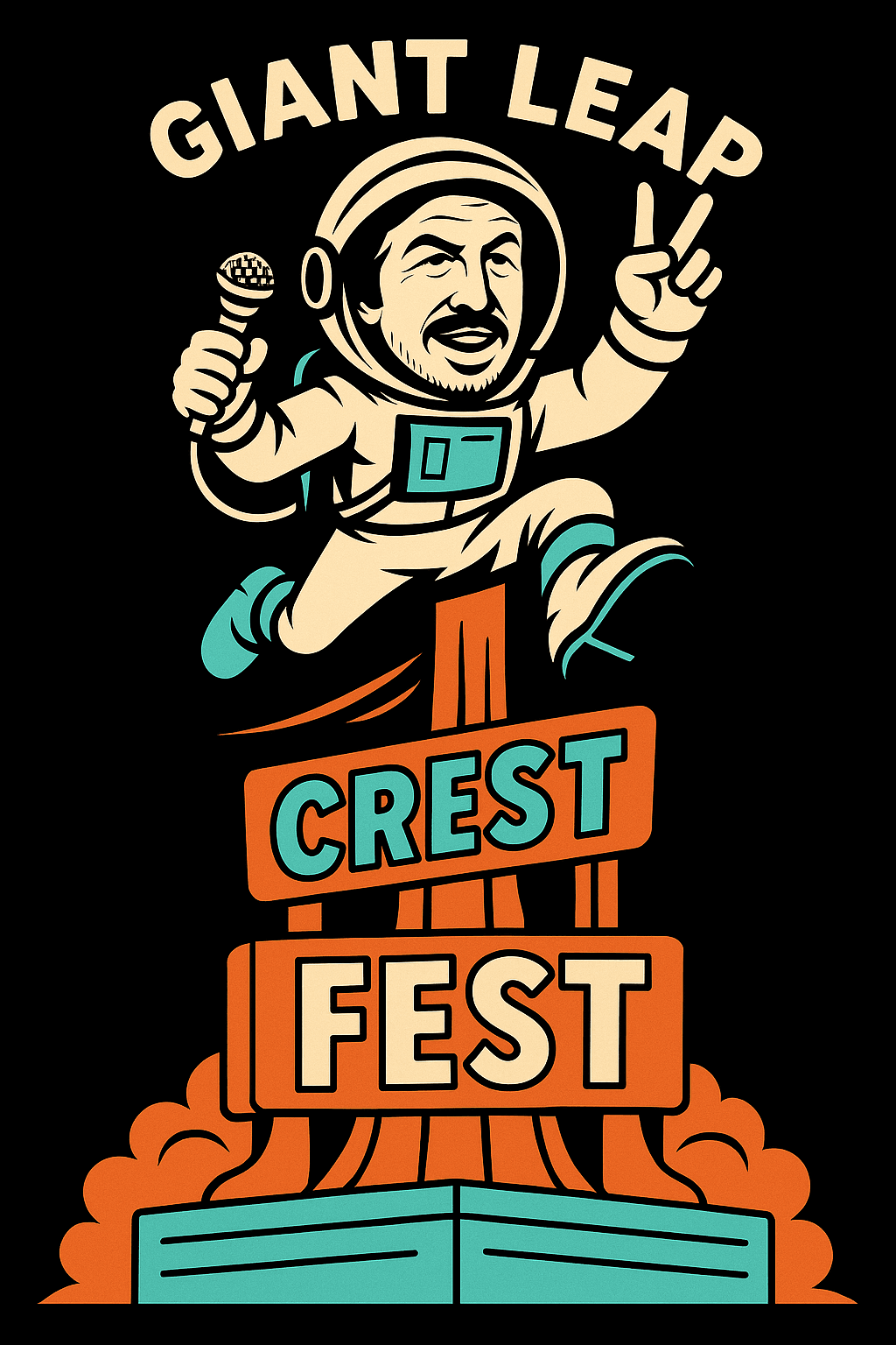 #LEAPFORTHECREST