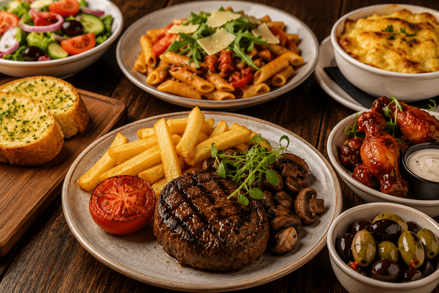 Restaurants and food in Newport