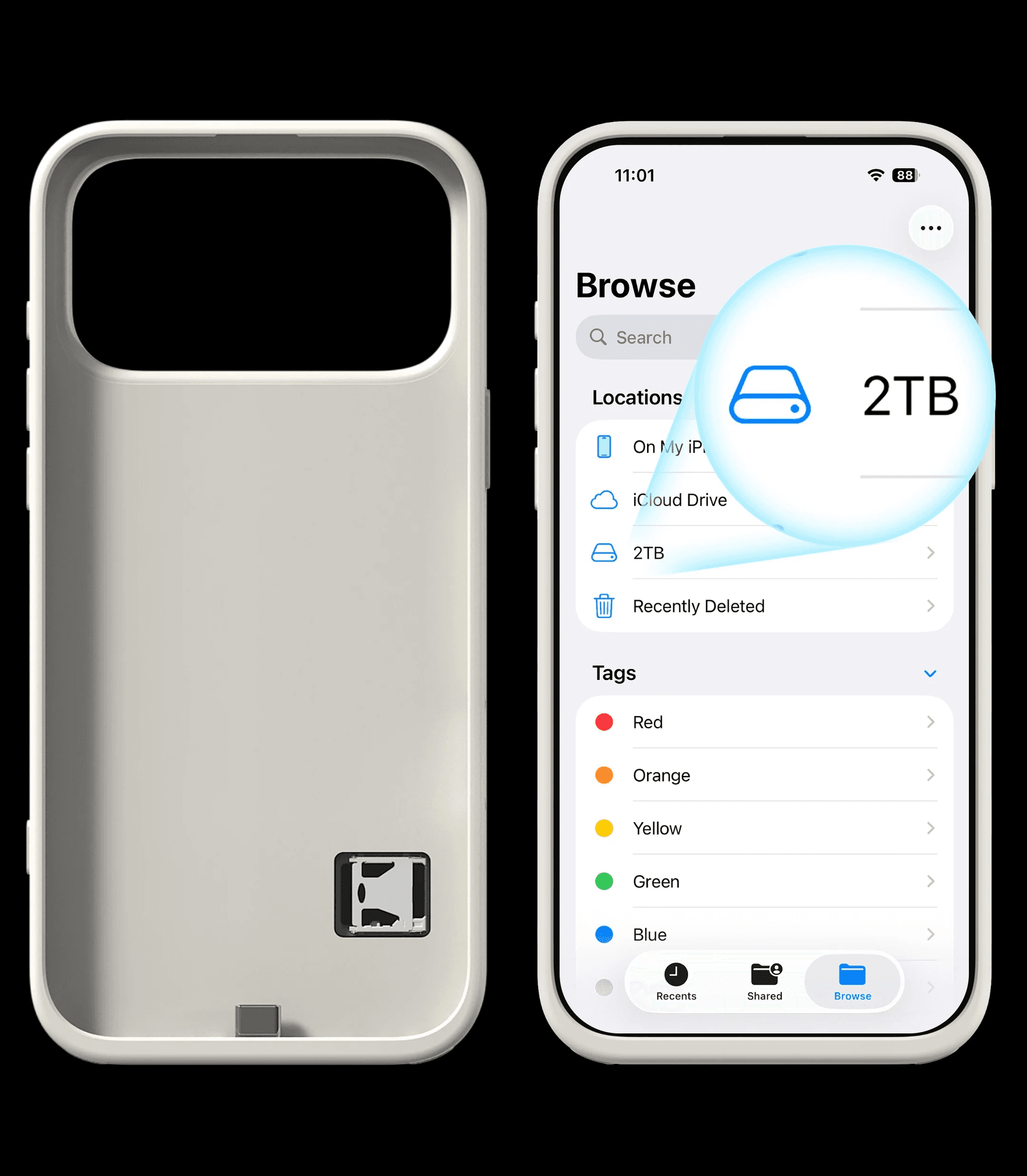 Coque intérieure Selfix pour iPhone 17 Pro Coque intérieure Selfix pour iPhone 17 Pro