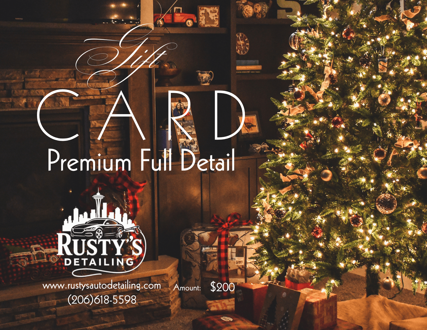 clean car Christmas clean car Christmas